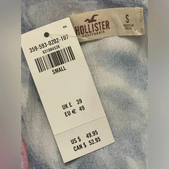 💙🩷 Hollister | Tie Dye‎ Romper New Small - Picture 12 of 14